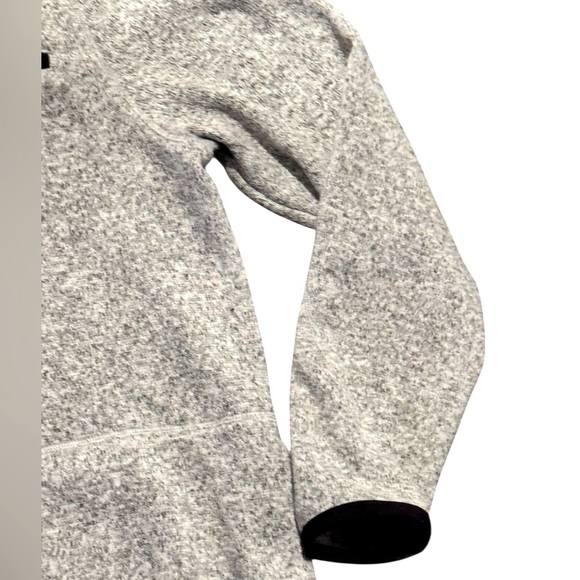 Nike Men's Heather Gray Hoodie Sweater Size Large Zip Chest Pocket - Picture 9 of 12